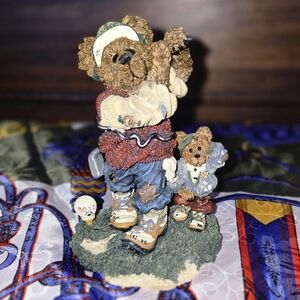 Golf Theme Boyds Bears Arnold P. Bomber The Duffer 1999 Golf Figurine #227714